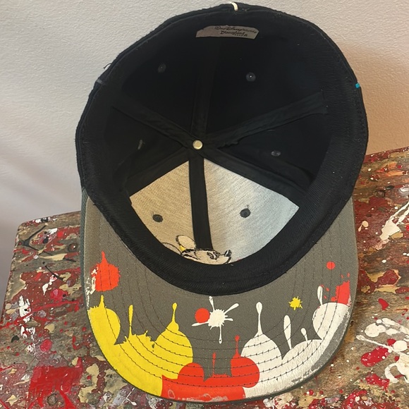 Disney Mickey Mouse Paint Fitted Baseball Hat - Picture 10 of 16